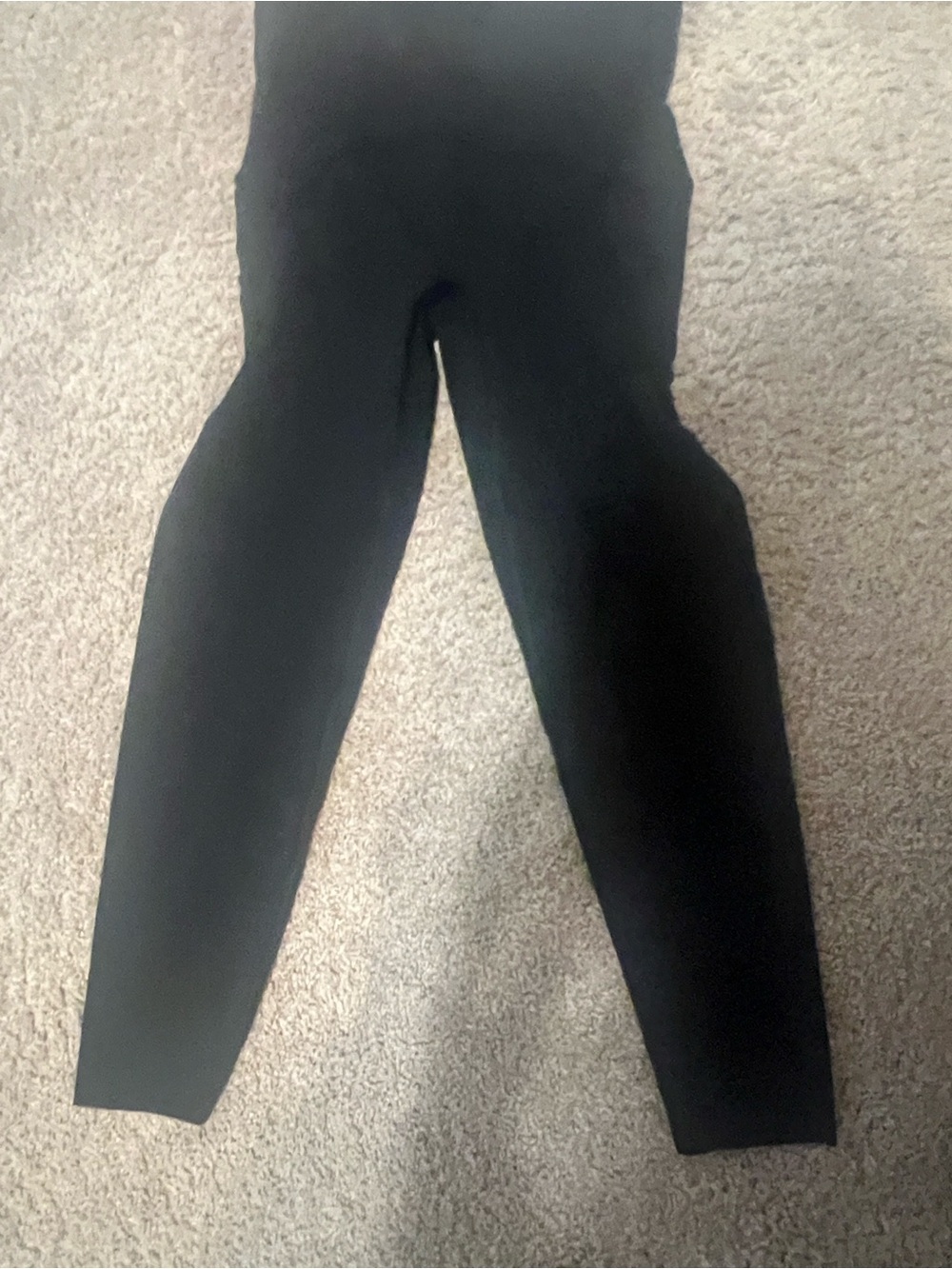 SPANX Black High-Waist Shaping Leggings